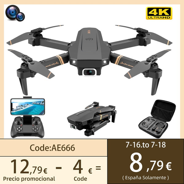 V4 Rc Drone 4k HD Wide Angle Camera